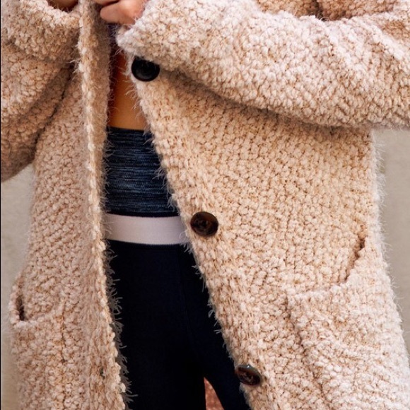 Bottom-Down Double Pocket Long Cardigan - Picture 6 of 6